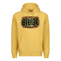 Antique Gold Camouflage Patterned Babe Tried Premium Hoodie - Bettercallsaul