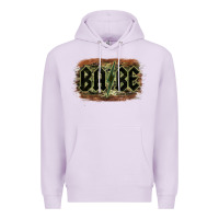 Lilac Camouflage Patterned Babe Tried Premium Hoodie - Bettercallsaul