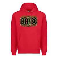 Red Camouflage Patterned Babe Tried Premium Hoodie - Bettercallsaul