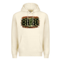 Sandshell Camouflage Patterned Babe Tried Premium Hoodie - Bettercallsaul