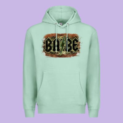 Camouflage Patterned Babe Tried Premium Hoodie Designed By Bettercallsaul