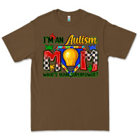 Cacao i'm an autism mom what's your superpower Premium Tee - Zillion Design Studio