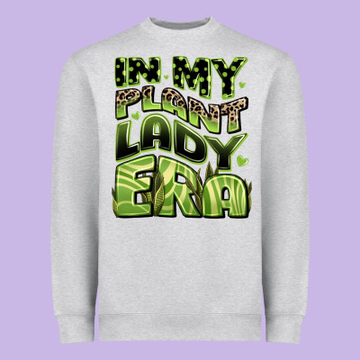 In My Plant Lady Era Heavyweight Sweatshirt Designed By Jahusdesignshop