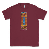 Burgundy usa flag and mom penwraps 2 Classic Tee - Artiststas