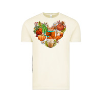 Vintage Arctic pumpkin and latte with fall Vintage Tee - AdoDesignShop