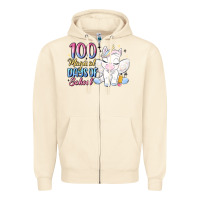 Sandshell 100 magical days of school Zipper Hoodie - MaliasSmallBusiness