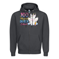 Smoke 100 magical days of school Zipper Hoodie - MaliasSmallBusiness