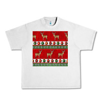 Lunar Rock christmas deer and ornaments seamless pattern Urban Heavy Tee - BundleAndBundleShop