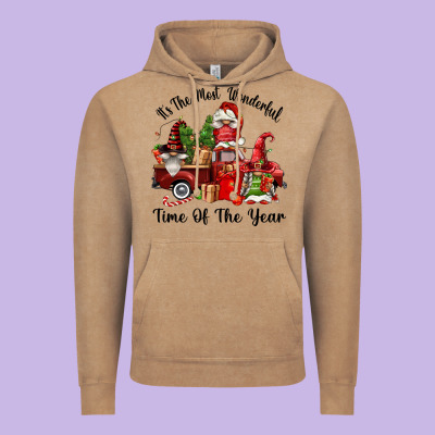 Its The Most Wonderful Time Of The Year Vintage Hoodie Designed By Fadigitalartstudio