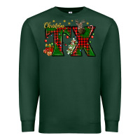 Sports Green Christmas Texas With Deer Premium Sweatshirt - BundleAndBundleShop