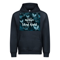 Navy all this mama want is a silent night Urban Hoodie - TumblerDesignByShophia
