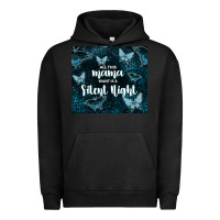 Pigment Black all this mama want is a silent night Urban Hoodie - TumblerDesignByShophia