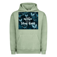 Pigment Oil Green all this mama want is a silent night Urban Hoodie - TumblerDesignByShophia