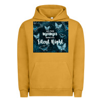 Pigment Peanut Butter all this mama want is a silent night Urban Hoodie - TumblerDesignByShophia