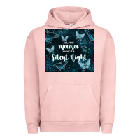 Pigment Salmon all this mama want is a silent night Urban Hoodie - TumblerDesignByShophia