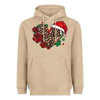 Mushroom christmas paw heart Heavyweight Hoodie - MaliasSmallBusiness