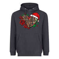 Smoke christmas paw heart Heavyweight Hoodie - MaliasSmallBusiness