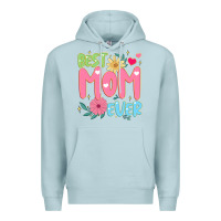 Blue Mist best mom ever Premium Hoodie - JahusDesignShop