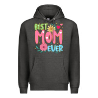 Charcoal Heather best mom ever Premium Hoodie - JahusDesignShop