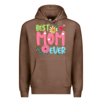Chestnut best mom ever Premium Hoodie - JahusDesignShop