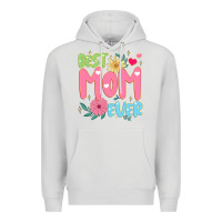 Dove Grey best mom ever Premium Hoodie - JahusDesignShop