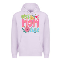 Lilac best mom ever Premium Hoodie - JahusDesignShop