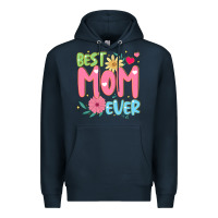 Navy best mom ever Premium Hoodie - JahusDesignShop