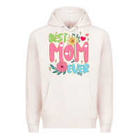 Pale Pink best mom ever Premium Hoodie - JahusDesignShop