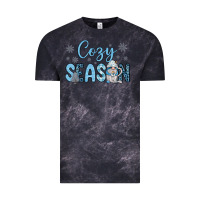 Cloud Black cozy season gnome coffee Vintage Tee - JahusDesignShop
