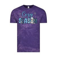 Cloud Purple cozy season gnome coffee Vintage Tee - JahusDesignShop