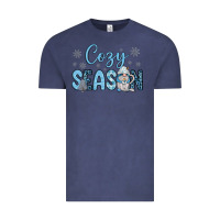 Vintage Denim cozy season gnome coffee Vintage Tee - JahusDesignShop