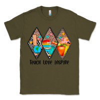Army Green teach love inspire Classic Tee - JahusDesignShop