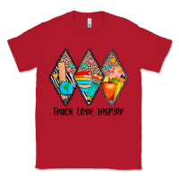 Red teach love inspire Classic Tee - JahusDesignShop