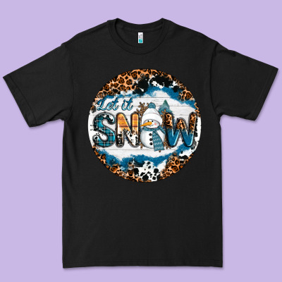 Let It Snow Premium Tee Designed By Ranaportraitstore