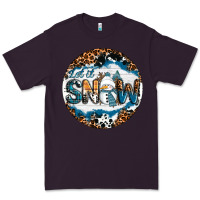 Plum Let It Snow Premium Tee - RanaPortraitStore