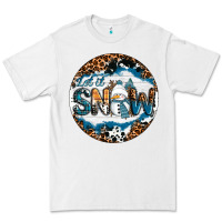 White Let It Snow Premium Tee - RanaPortraitStore