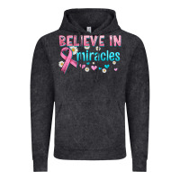 Vintage Black believe in miracles with ribbon Vintage Hoodie - HRA Design Shop