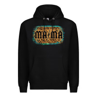 Black Leopard Patterned Mama Tried Premium Hoodie - Bettercallsaul