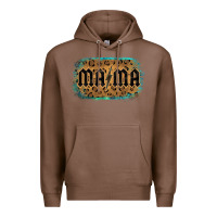 Chestnut Leopard Patterned Mama Tried Premium Hoodie - Bettercallsaul