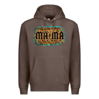 Coffee Leopard Patterned Mama Tried Premium Hoodie - Bettercallsaul