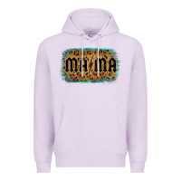 Lilac Leopard Patterned Mama Tried Premium Hoodie - Bettercallsaul