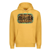 Mustard Leopard Patterned Mama Tried Premium Hoodie - Bettercallsaul
