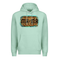 Leopard Patterned Mama Tried Premium Hoodie | Teevron