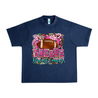 Navy tackle breast cancer Urban Heavy Tee - AdoDesignShop
