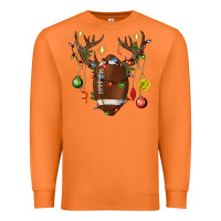 Carrot American Football Horn Christmas Premium Sweatshirt - BundleAndBundleShop