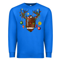 True Royal American Football Horn Christmas Premium Sweatshirt - BundleAndBundleShop