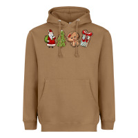 Toasted Coconut christmas milk and cookies Heavyweight Hoodie - MaliasSmallBusiness