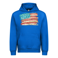 American Flag With Leopard Urban Hoodie | Teevron