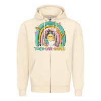 Sandshell teach love inspire rainbow Zipper Hoodie - MaliasSmallBusiness