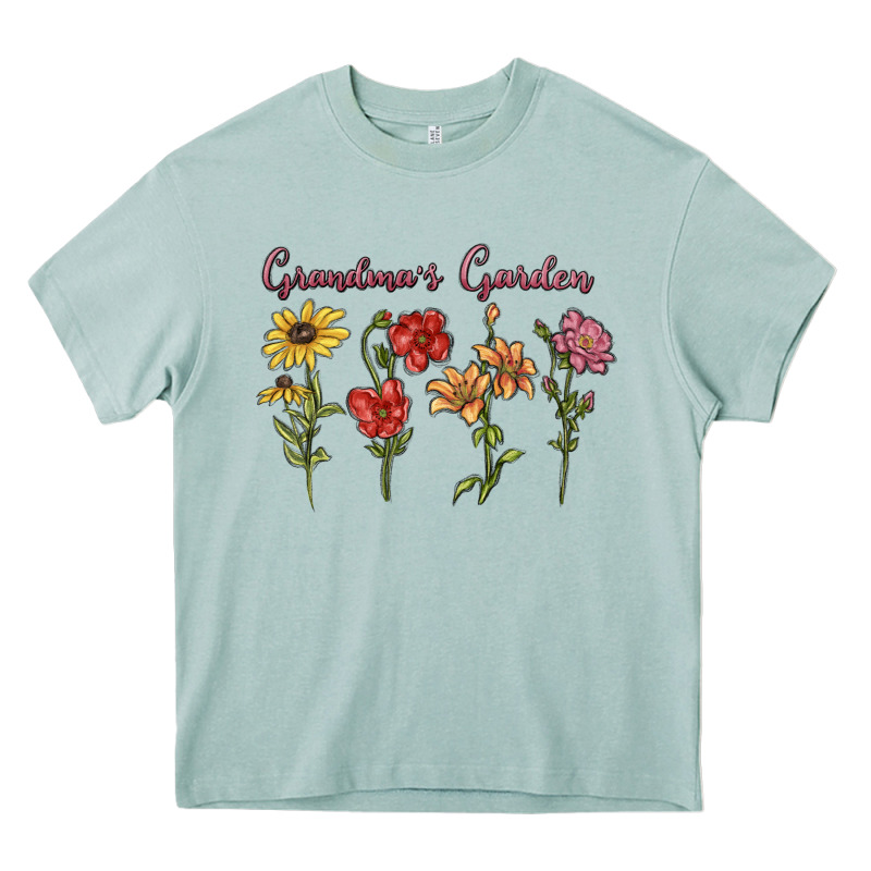 Grandma's Garden Heavy Core Tee by MaliasSmallBusiness | Teevron